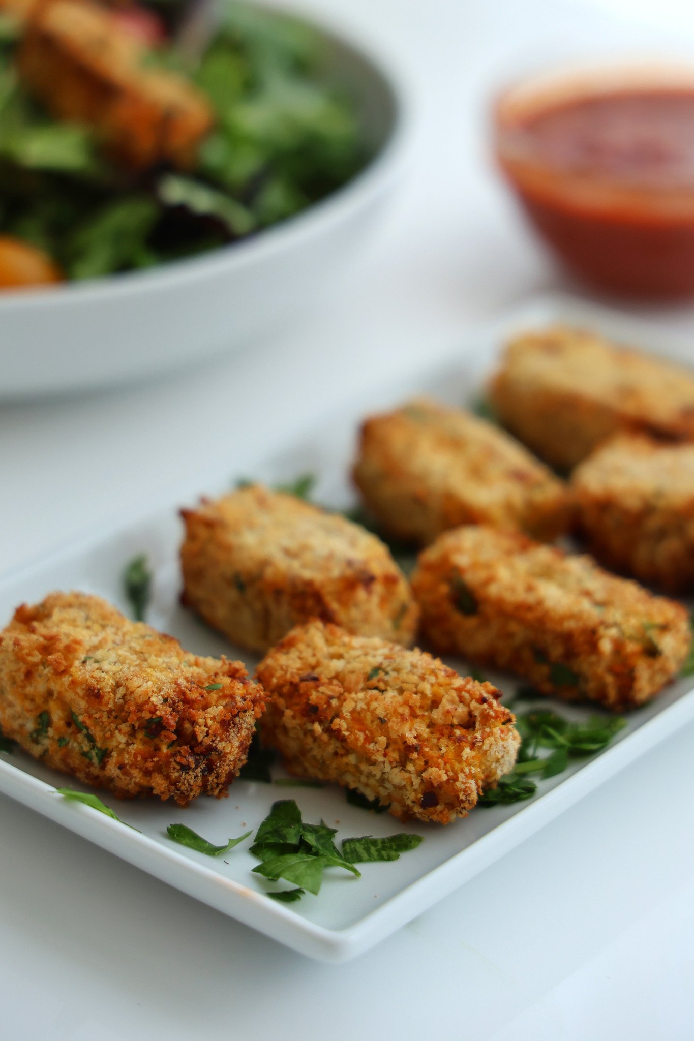 Sicilian-Inspired Sweetpotato Crocchè overhead